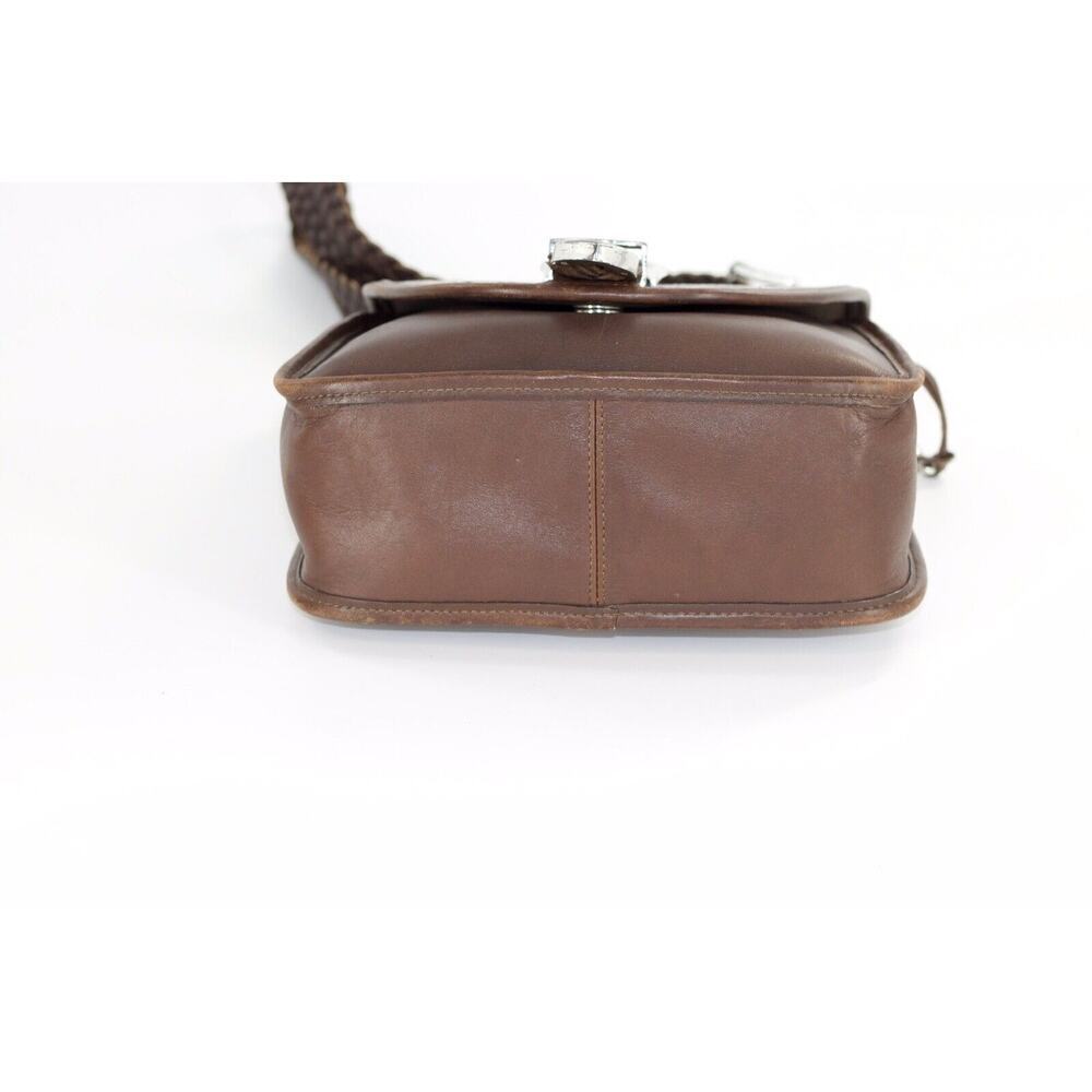 Brighton small leather crossbody animal print - Picture 5 of 14